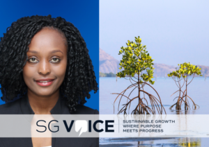 In the media; Esther Ngure; Mangroves; SG Voice; blue carbon